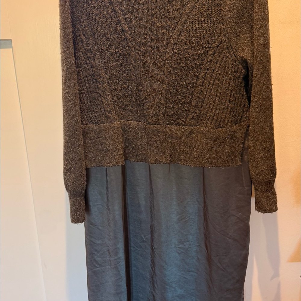 Lane Bryant Charcoal Knit Sweater